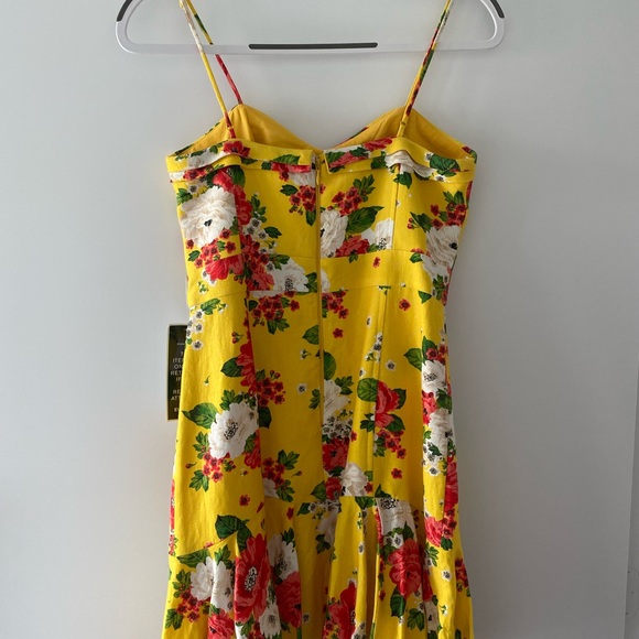 NWT Ever New “Ella Lace Up” Linen Blend Dress - Size 4 - Picture 5 of 7